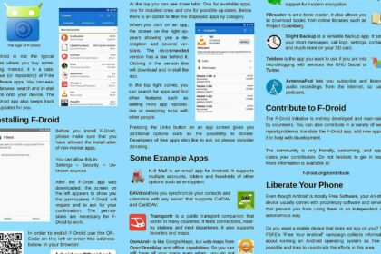 Illustration de F-Droid, la boutique d'applications libres et open source pour Android