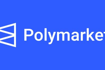 Logo de Polymarket, plateforme américaine de marchés de prédiction