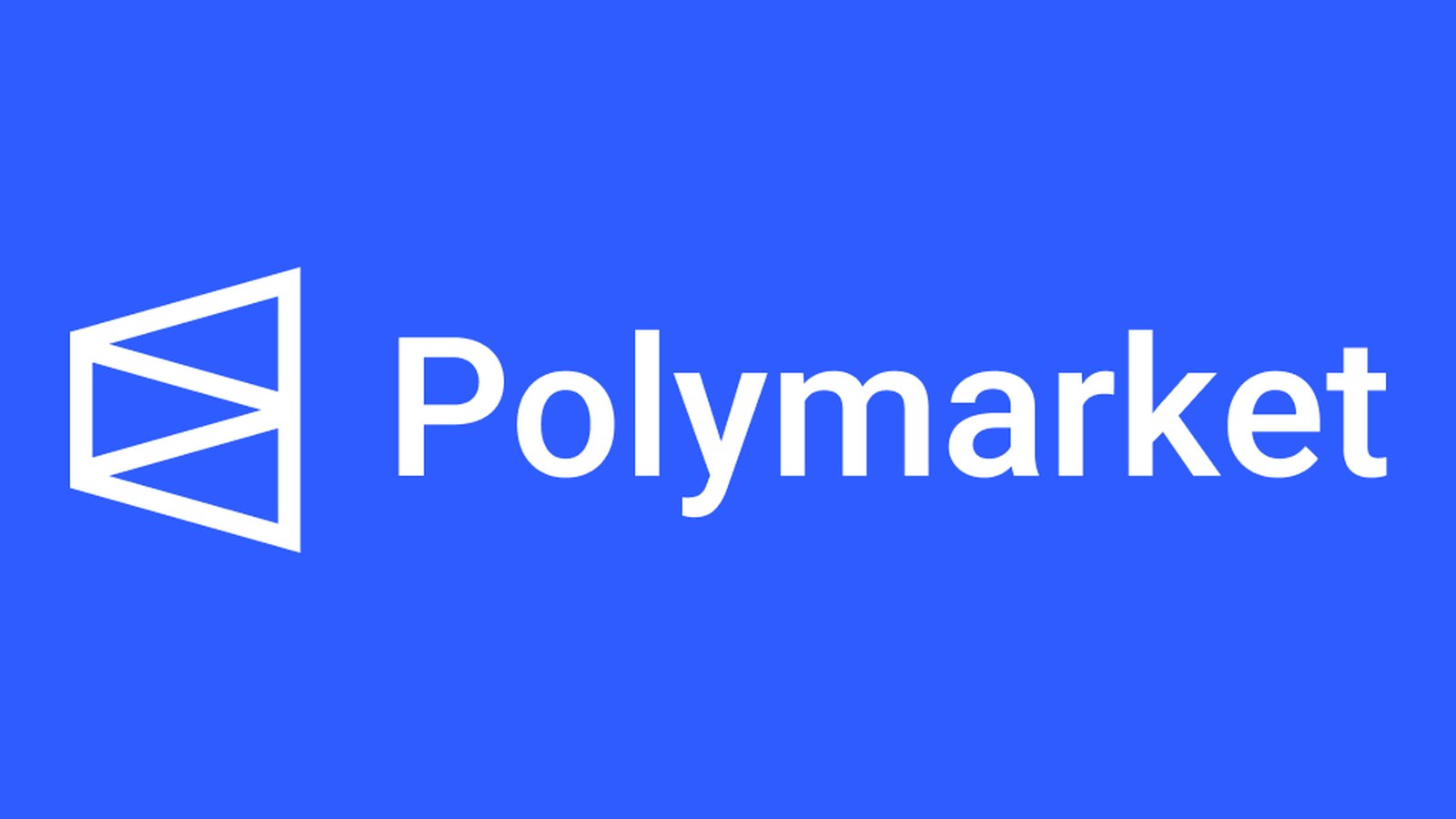 Logo de Polymarket, plateforme américaine de marchés de prédiction